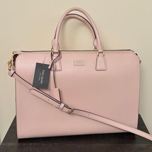 Kate Spade — Serena Laptop Bag (KK646 in Rose Smoke) NWT